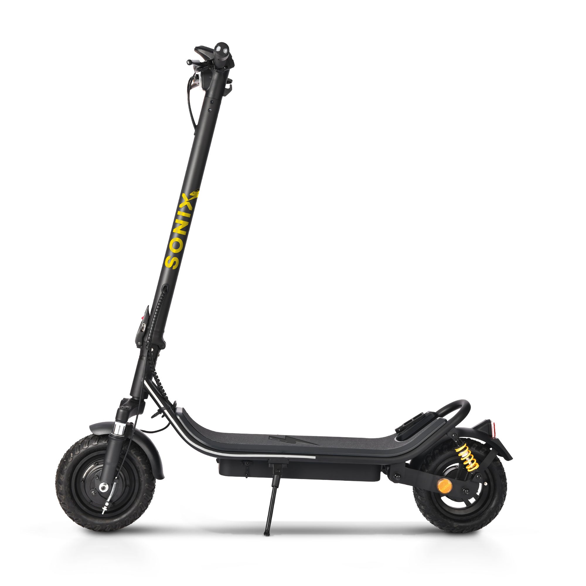 Sonix TrailBlazer - Portable Off-Road All-Terrain Electric Scooter for Adults | Foldable & Fast E-Scooter, Dual Suspension, 450W Motor, 10" Tires