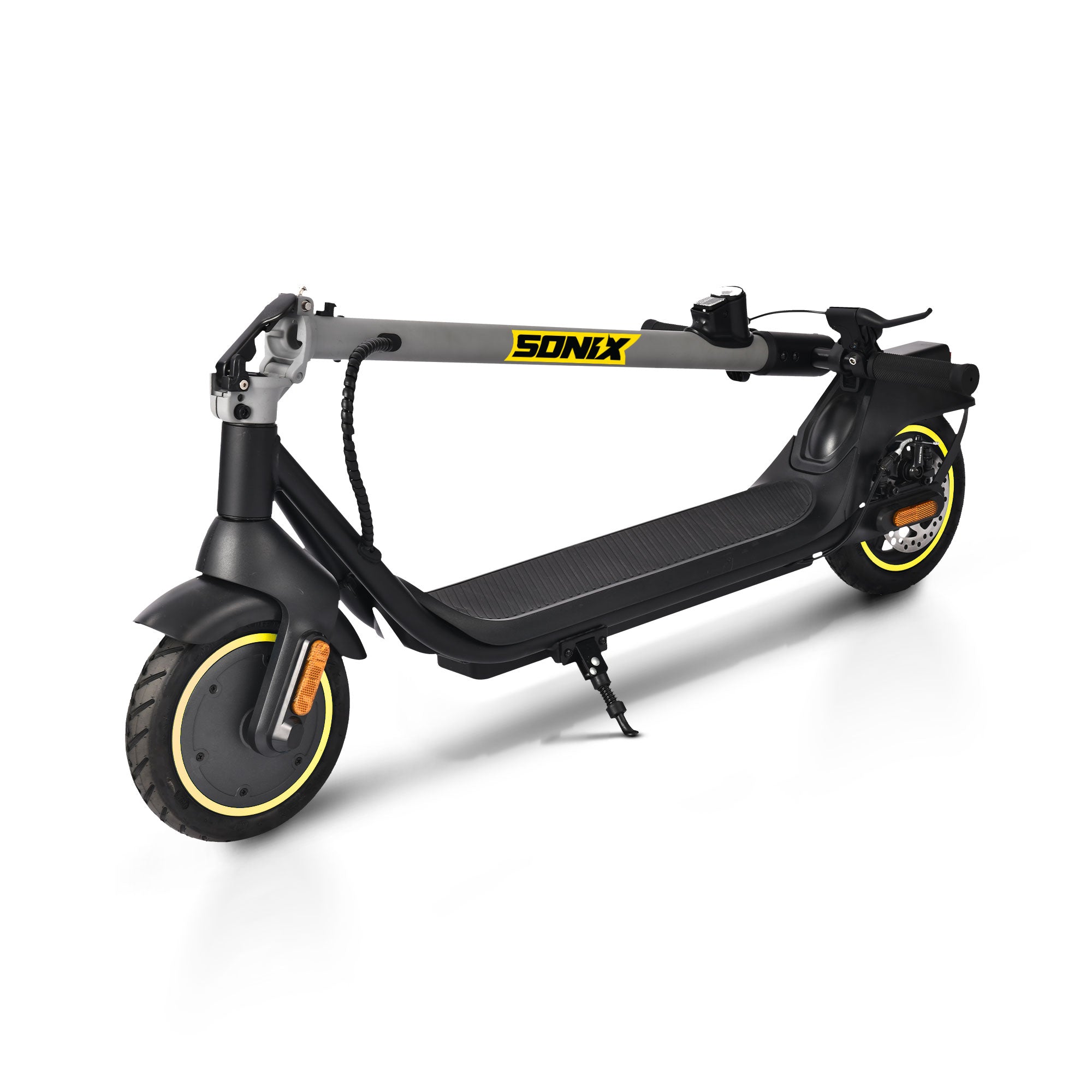 Sonix CitySprint - Portable & Compact Electric Scooter for Adults | Foldable E-Scooter, 300W Motor, 18.63 MPH, 12.42 Miles Range, 9" Tires